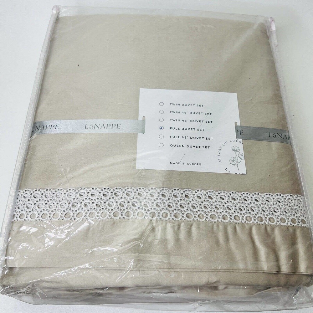 La Nappe Full Duvet‎ Bed Set NEW Made in Portugal